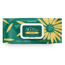 Nurture Pro AG+ Silver Pet Wipes Aloe Vera 100sheets